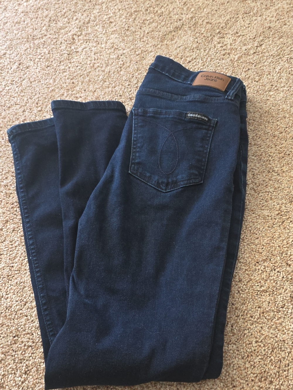 Calvin Klein Women's Dark Indigo Skinny Jeans